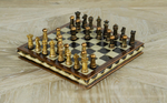 Charger l&#39;image dans la galerie, échiquier de luxe jeux d&#39;échecs en bois de luxe, jeu d&#39;échecs bois massif naturel avec pièces d&#39;échecs en bois et échiquier en bois de luxe
