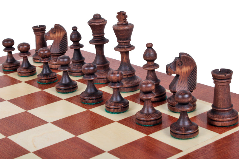 Pièces d'échecs en Bois Zoom