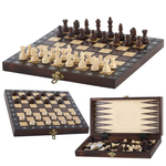 3 en 1 Jeu d'échecs Magnetique Bois, 29 * 29cm, Echecs en Pliable avec 3 en 1 Jeu d'échecs Magnetique Bois, 29 * 29cm, Echecs en Pliable avec