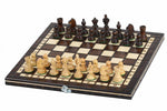 Charger l&#39;image dans la galerie, Jeu d&#39;Échecs et Jeu de Dames en Bois - Grand Ensemble 2 en 1
