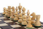 Charger l&#39;image dans la galerie, Pièces blanches d&#39;un Jeu de Dames en Bois - Grand Ensemble 2 en 1
