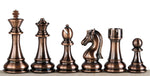 Charger l&#39;image dans la galerie, Pièces d&#39;échecs en cuivre originales de luxe
