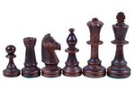 Charger l&#39;image dans la galerie, Pièces d&#39;échecs en bois couleur noire
