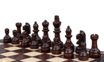 Charger l&#39;image dans la galerie, Pièces d&#39;échecs en bois de charme artisanale
