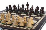 Charger l&#39;image dans la galerie, Zoom sur un Jeu d&#39;Échecs et Jeu de Dames en Bois - Grand Ensemble 2 en 1
