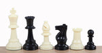 Charger l&#39;image dans la galerie, pièces d&#39;échecs noir et blanc Staunton classique en plastique
