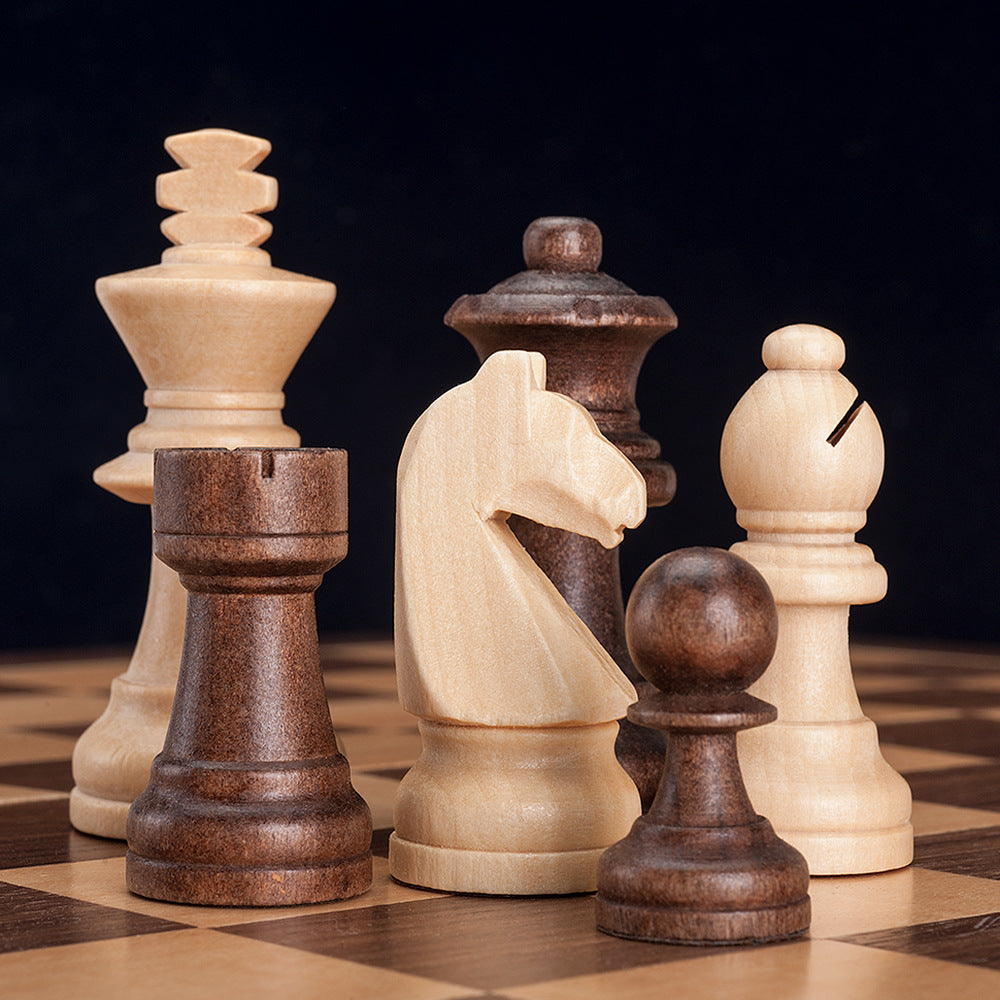 Jeu d'échecs vintage pièces en buis T0 Henri Chavet + échiquier – La Jeu d'échecs vintage pièces en buis T0 Henri Chavet + échiquier – La