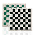 Échiquier De Tournoi Pliable En Vinyle - 34x34 Cm - Plateau D'Échecs Portable - Jeu Adulte Enfant - 2