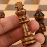 Charger l&#39;image dans la galerie, pièces d&#39;échecs en bois
