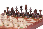 Charger l&#39;image dans la galerie, jeu d&#39;échecs en bois et échiquier en bois staunton 4
