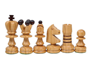 jeu d'échec en bois magnétique et pièces d'échecs en bois de luxe